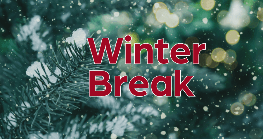 No School: December 22 - January 2